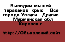 Выводим мышей ,тараканов, крыс. - Все города Услуги » Другие   . Мурманская обл.,Кировск г.